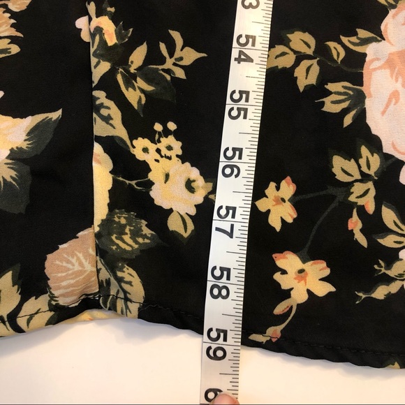 Sage the Label Floral Romper Maxi Dress NWT Medium - Picture 15 of 16